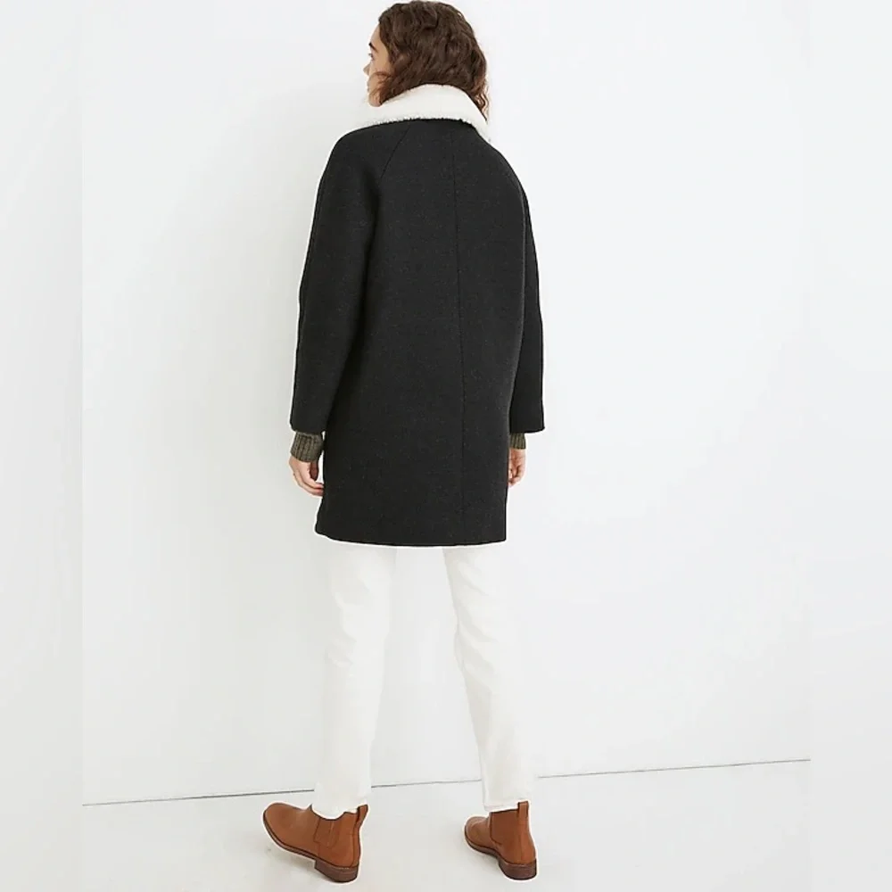 Madewell Eldridge Zip Coat in perfect condition - beautiful coat - size M - Picture 4 of 7